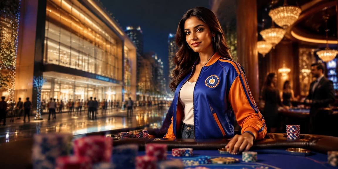 Live casino dealer interacting with players online